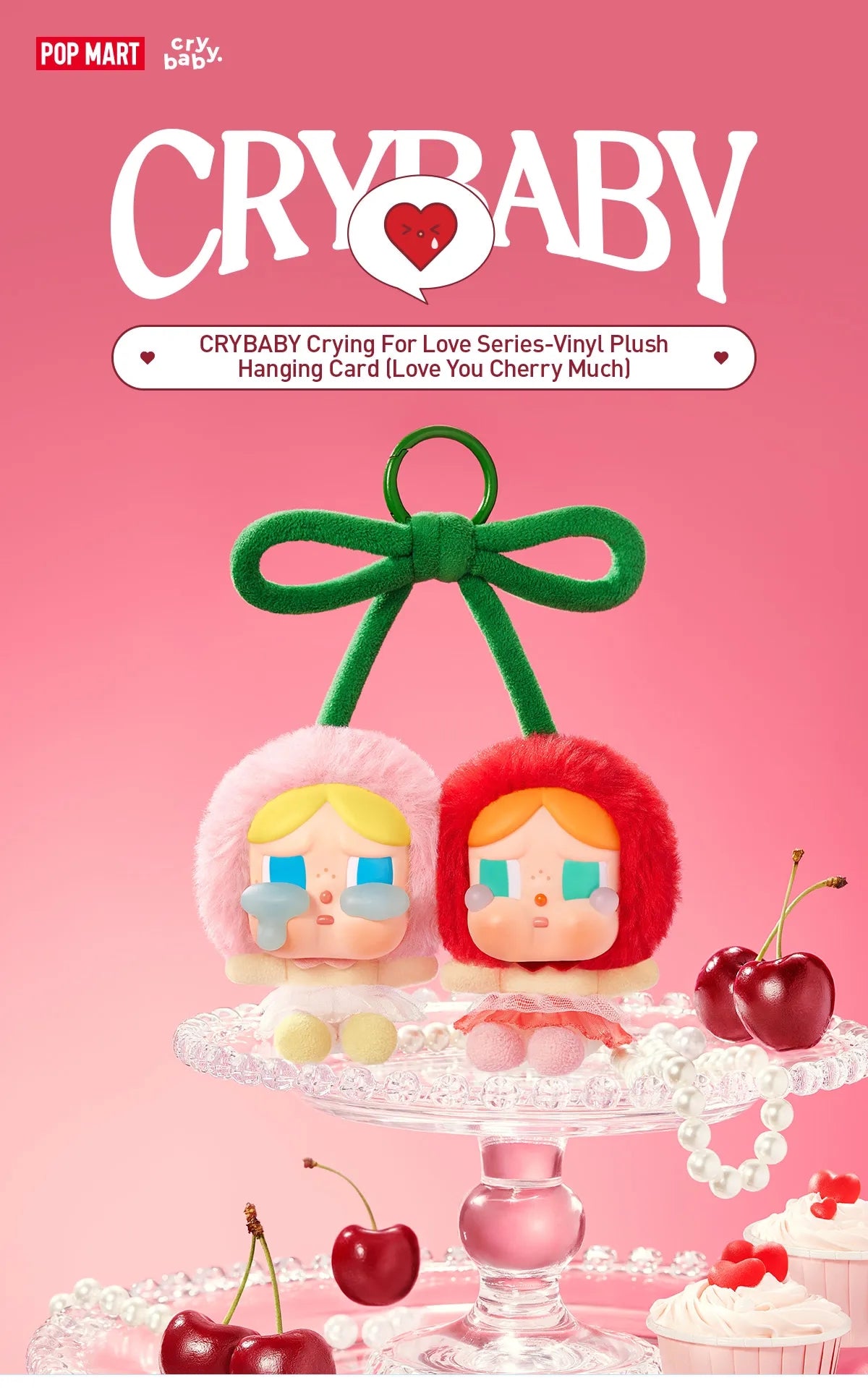 CRYING FOR LOVE チェリーキャラクター ストラップ　正規品 CRYING FOR LOVE チェリーキャラクター ストラップ - メルカリ