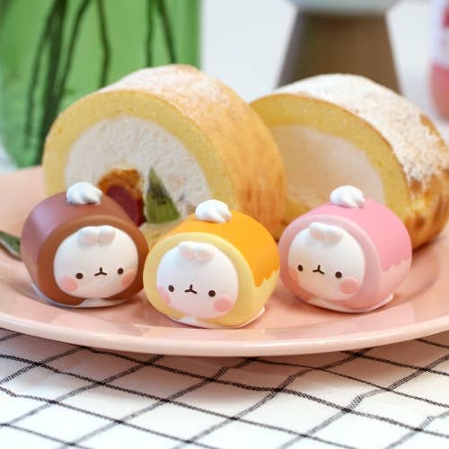 Molang Roll Cake Random Figure Box